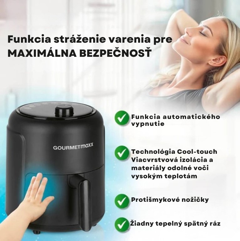 GourmetMaxx Teplovzdušná fritéza 12251 (5)